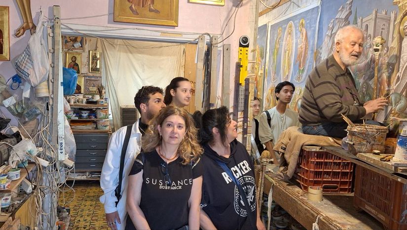 ΕΠΙΜΟΡΦΩΤΙΚΗ ΕΠΙΣΚΕΨΗ ΣΤΟ ΠΑΛΑΙΟ ΕΡΓΑΣΤΗΡΙΟ ΑΓΙΟΓΡΑΦΙΑΣ 
